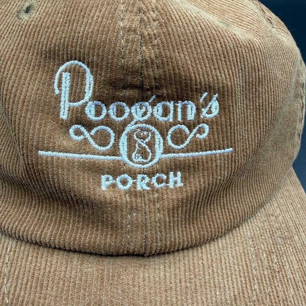 Corduroy Poogan's Porch Charleston‎ South Carolina Adjustable Cap Unisex Hat
